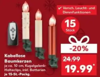Kaufland Kabellose Baumkerzen Angebot
