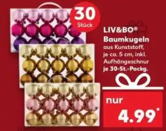 Kaufland LIV&BO Baumkugeln Angebot