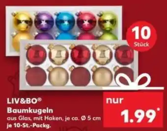 Kaufland LIV&BO Baumkugeln Angebot