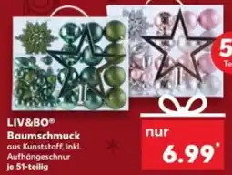 Kaufland LIV&BO Baumschmuck Angebot