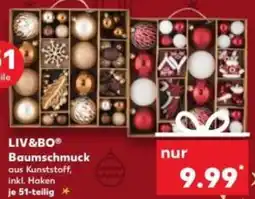 Kaufland LIV&BO Baumschmuck Angebot