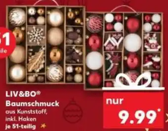 Kaufland LIV&BO Baumschmuck Angebot