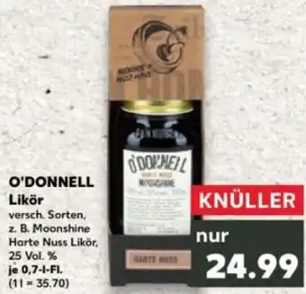 Kaufland O'DONNELL Likör Angebot