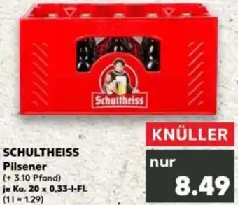 Kaufland SCHULTHEISS Pilsener Angebot