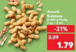Kaufland Amerik. Erdnüsse Angebot