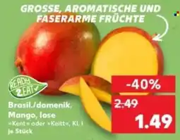 Kaufland Brasil./domenik. Mango, lose Angebot