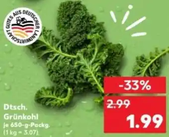 Kaufland Dtsch. Grünkohl Angebot