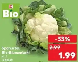 Kaufland Span./ital. Bio-Blumenkohl Angebot