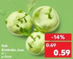 Kaufland Ital. Kohlrabi, lose Angebot