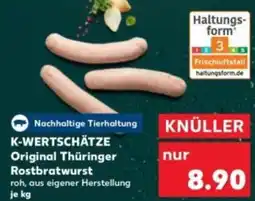 Kaufland K-WERTSCHÄTZE Original Thüringer Rostbratwurst Angebot