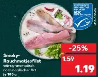 Kaufland Smoky- Rauchmatjesfilet Angebot