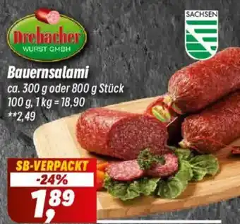 Simmel Drebacher Bauernsalami Angebot