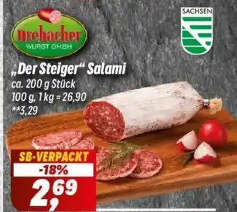 Simmel Drebacher „Der Steiger" Salami Angebot