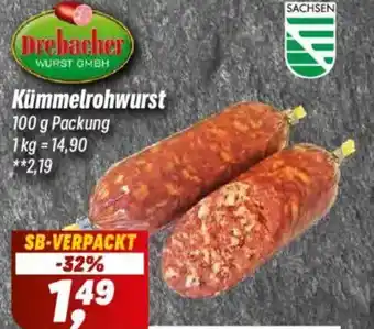 Simmel Drebacher Kümmelrohwurst Angebot