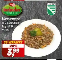 Simmel Drebacher Linsensuppe Angebot