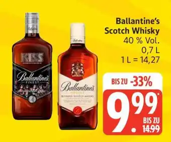 Edeka Ballantine's Scotch Whisky Angebot