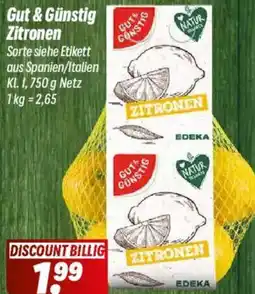 Simmel Gut &Günstig Zitronen Angebot