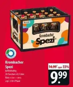 Famila Nord Ost Krombacher Spezi Angebot