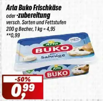 Simmel Arla Buko Frischkäse oder -zubereitung Angebot