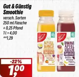 Simmel Gut &Günstig Smoothie Angebot