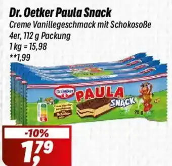 Simmel Dr. Oetker Paula Snack Angebot