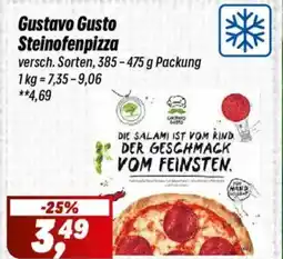 Simmel Gustavo Gusto Steinofenpizza Angebot