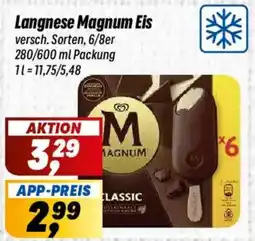 Simmel Langnese Magnum Eis Angebot