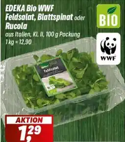 Simmel EDEKA Bio WWF Feldsalat, Blattspinat oder Rucola Angebot