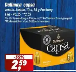 Simmel Dallmayr capsa Angebot