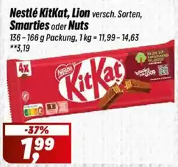 Simmel Nestlé KitKat, Lion, Smarties oder Nuts Angebot