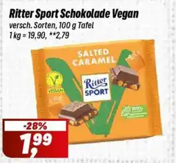 Simmel Ritter Sport Schokolade Vegan Angebot