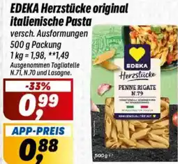 Simmel EDEKA Herzstücke original italienische Pasta Angebot