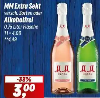 Simmel MM Extra Sekt oder Alkoholfrei Angebot