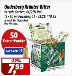 Simmel Underberg Kräuter-Bitter Angebot