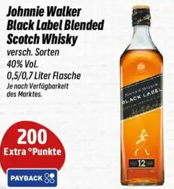 Simmel Johnnie Walker Black Label Blended Scotch Whisky Angebot