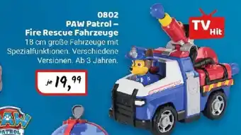 Idee+Spiel PAW Patrol - Fire Rescue Fahrzeuge 0802 Angebot