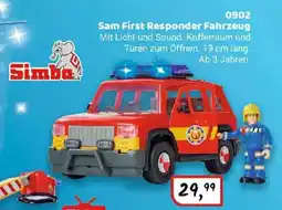 Idee+Spiel Simba 0902 Sam First Responder Fahrzeug Angebot