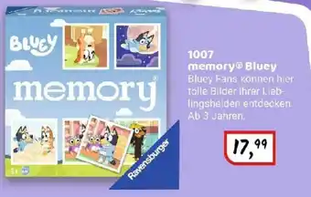 Idee+Spiel Ravensburger 1007 memory Bluey Angebot
