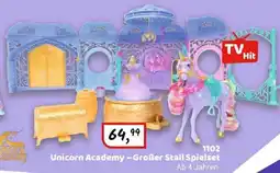 Idee+Spiel 1102 Unicorn Academy - Großer Stall Spielset Angebot