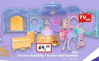 Idee+Spiel 1102 Unicorn Academy - Großer Stall Spielset Angebot