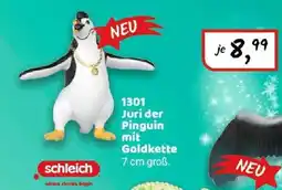 Idee+Spiel schleich 1301 Juri der Pinguin mit Goldkette Angebot