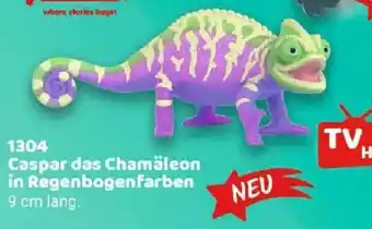 Idee+Spiel schleich 1304 Caspar das Chamäleon in Regenbogenfarben Angebot