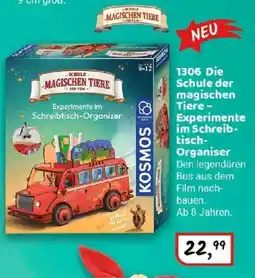 Idee+Spiel KOSMOS 1306 Die Schule der magischen Tiere - Experimente im Schreib- tisch- Organiser Angebot