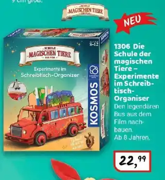 Idee+Spiel KOSMOS 1306 Die Schule der magischen Tiere - Experimente im Schreib- tisch- Organiser Angebot