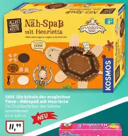 Idee+Spiel KOSMOS 1305 Die Schule der magischen Tiere - Nähspaß mit Henrietta Angebot