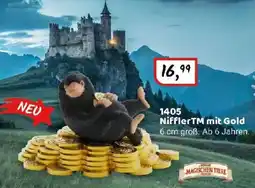Idee+Spiel NifflerTM mit Gold 6 cm groß. Ab 6 Jahren. Angebot