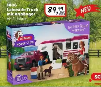 Idee+Spiel schleich Lakeside Truck mit Anhänger Angebot