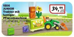 Idee+Spiel playmobil Junior 1506 Traktor mit lustiger Pflanzmaschine Angebot