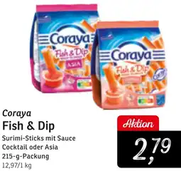 KONSUM Coraya Fish & Dip Angebot