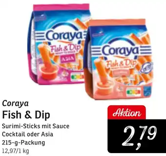 KONSUM Coraya Fish & Dip Angebot